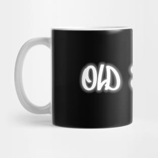 Old Skool Text Mug